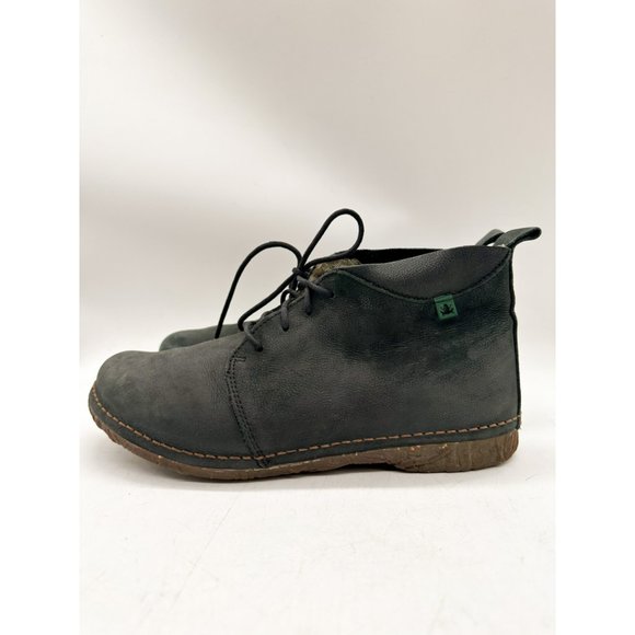 Shepherd of Sweden Leather Ankle Boots Lace Up Sheepskin Winter 9.5 - Picture 6 of 11